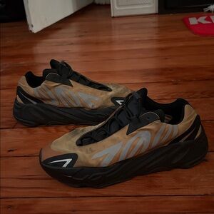 Stylish Brown and Black Sneakers